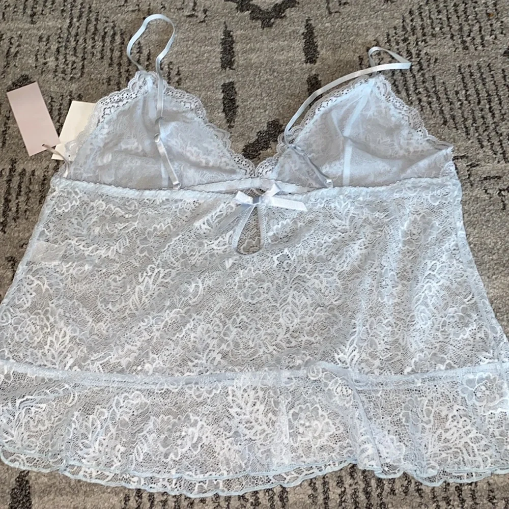 Linea Donatella Sexy‎ Basics Lace Cami & Shorts Lingerie Pajama Set XL Babydoll